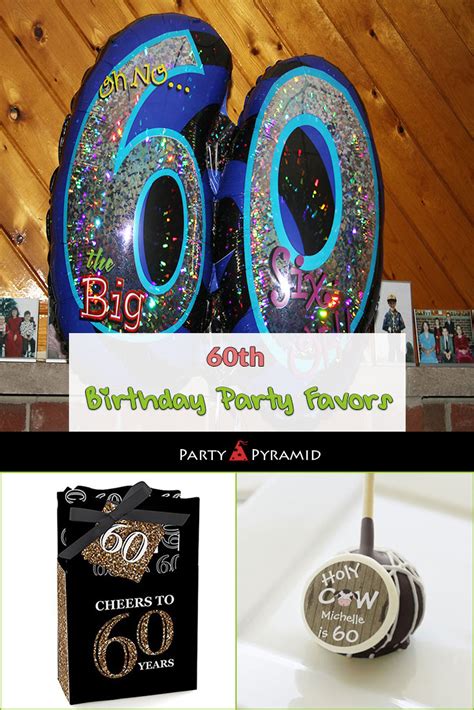 20 Unique 60th Birthday Party Favors And Giveaway Ideas Your Guests Will