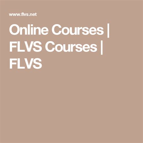 Online Courses | FLVS Courses | FLVS | Online courses ...