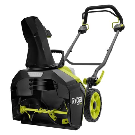 Ryobi 40v Hp Brushless Cordless 18 Inch Single Stage Snow Blower Tool