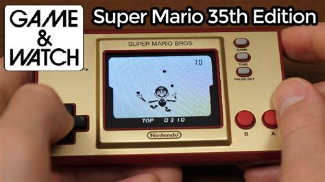 Nintendo Revived The Game And Watch Super Mario 35th Anniversary