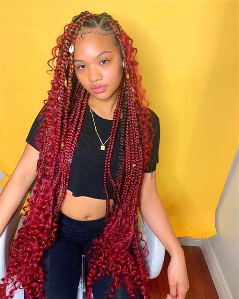 20 Stunning Orange Hair Color Examples In 2019 In 2020 Braids With