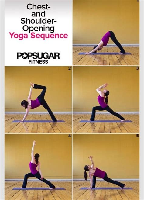 💞 Chest And Shoulder Opening Yoga Sequence 💞 Yoga Sequences Yoga