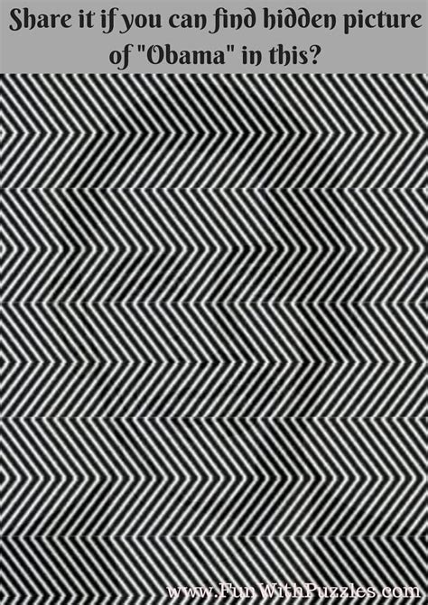 Optical Illusions Faces Hidden