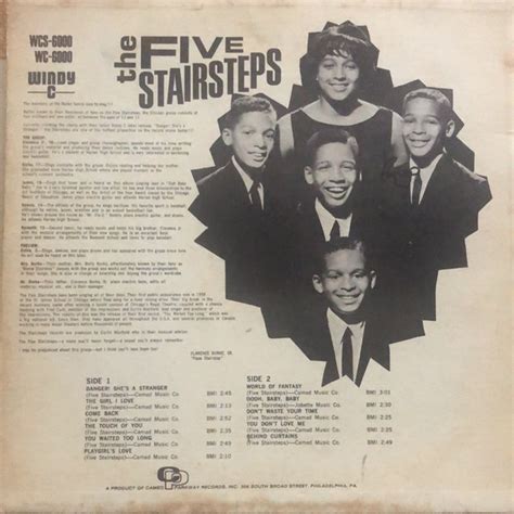 Windy C Media 967 Vtg The Five Stairsteps Self Titled Lp Windy C