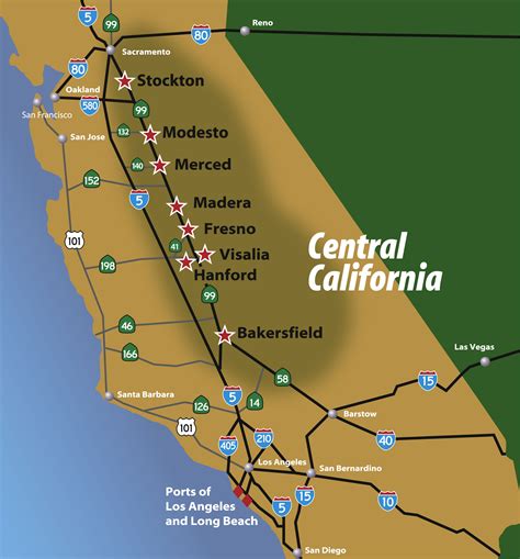 Regional Maps Central California