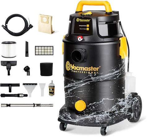 Vacmaster Wet Dry Shampoo Vacuum Cleaner 3 In 1 Portable Carpet Cleaner