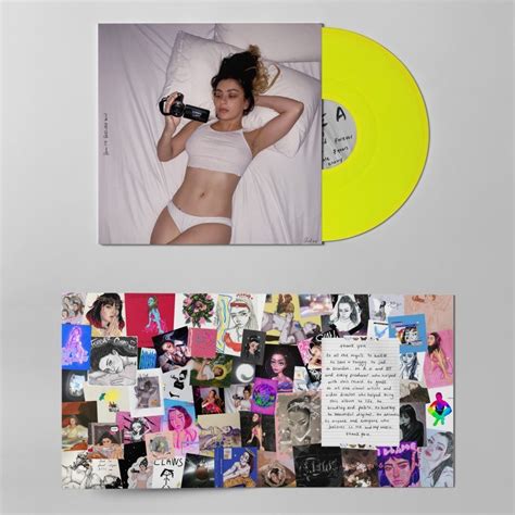 Charli Xcx How Im Feeling Now Yellow Neon Translucent Vinyl Lp