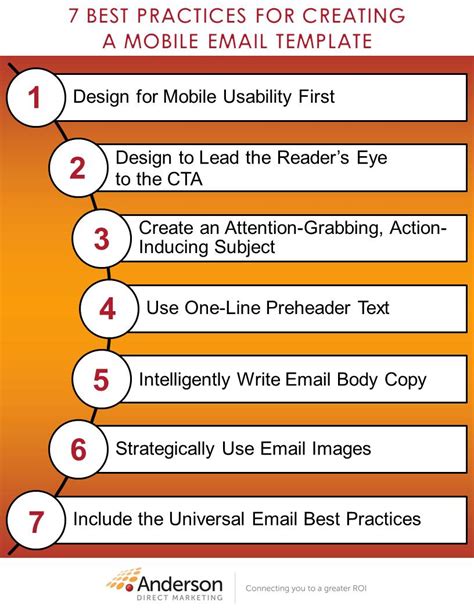 7 Best Practices For Creating A Mobile Email Template