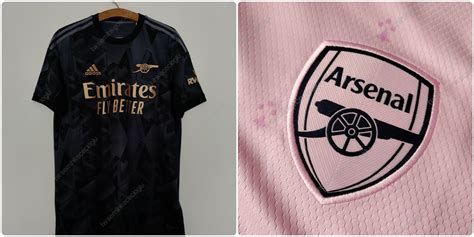 Arsenals Leaked 202223 Away And Third Kits