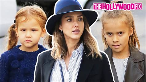 Jessica Alba Takes Her Cute Daughters Honor And Haven Warren Shopping In Beverly Hills 112815