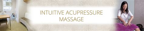 Intuitive Acupressure Massage Banner All About You Centre
