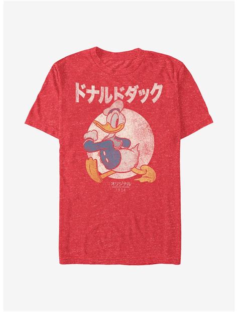 Disney Donald Duck Strut T Shirt Red Hot Topic