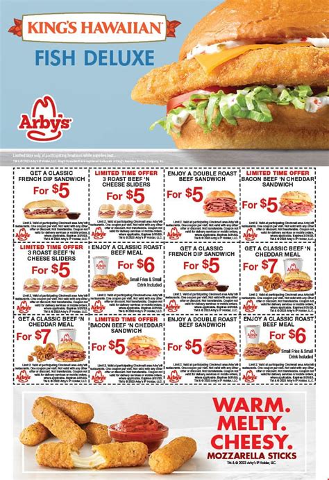 Arby S Meal Deal Coupons March