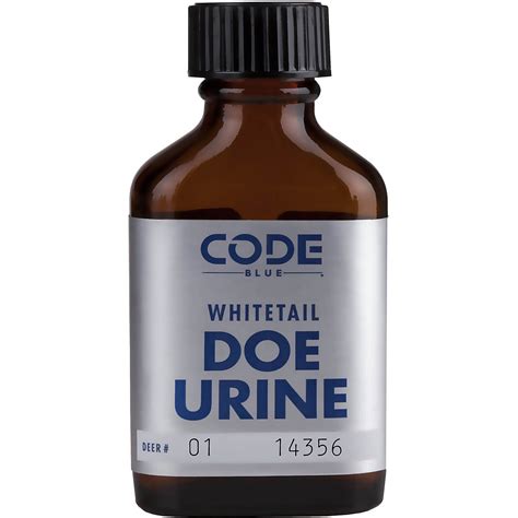 Code Blue 1 Fl Oz Whitetail Doe Urine Academy