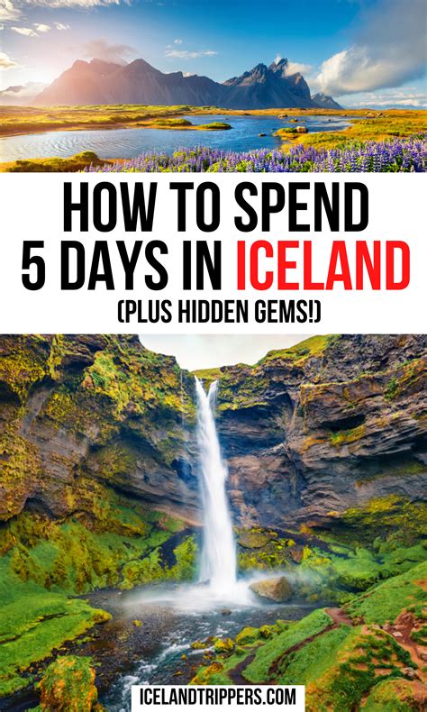 The Best 5 Days In Iceland Itinerary Hidden Gems 5 Days In