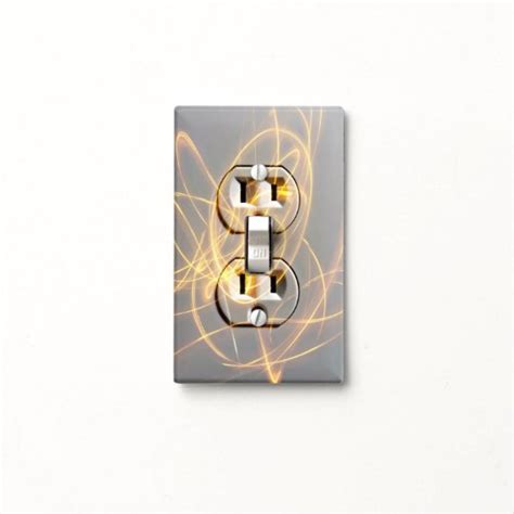 Fake Outlet Prank Sticker Light Switch Cover