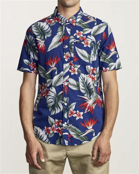 Montara Camisa Hawaiana Para Hombre Rvca