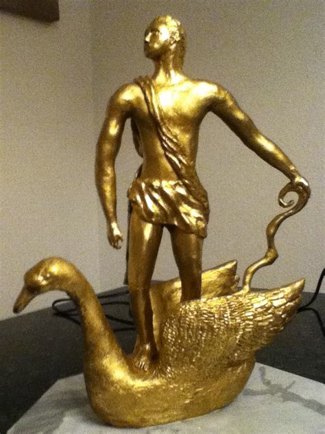 Apollo had lots of jobs in the ancient greek god world. Apollo on swan Picture, Apollo on swan Image