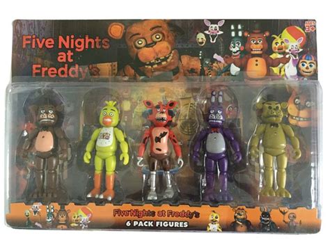 Figurki Five Nights At Freddy's - Zestaw Figurki Five Nights at Freddy's 5 FNAF HIT - 7255960872