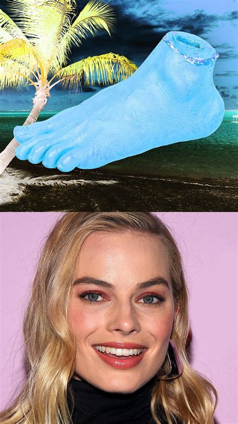 Margot Robbie Found A Human Foot On The Beach Mtv News But What Happened To It Margot Robbie