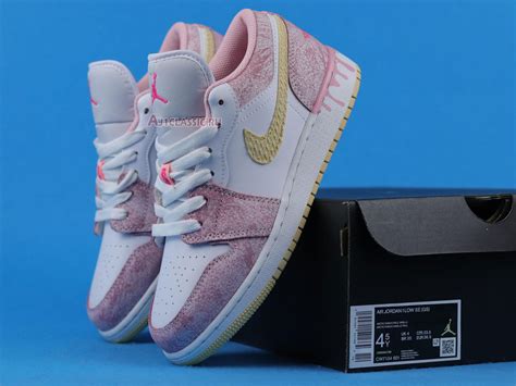 Air Jordan 1 Low Gs Strawberry Ice Cream Cw7104 601 Arctic Punchpale