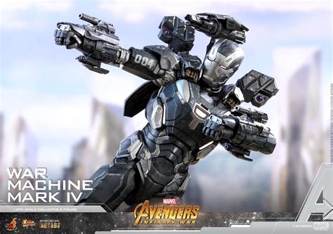Avengers Infinity War 16 War Machine Mark Iv Figure From Hot Toys