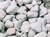 Small White Landscaping Rocks