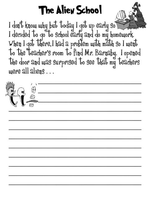 Writing Activities For 2nd Graders