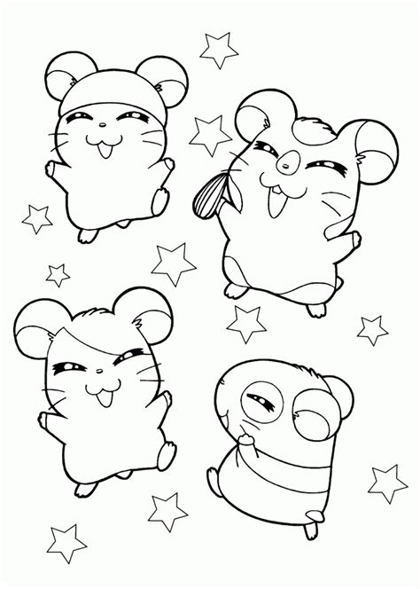 Printable coloring pages for kids and adults. Hamster Coloring Pages - Best Coloring Pages For Kids