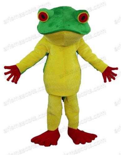 Adult Size Kermit Mascot Costume Buy Mascots Online Custom Mascot