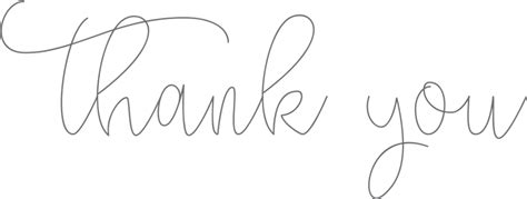Download Hd Thankyou Calligraphy Transparent Png Image