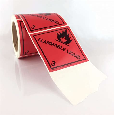Flammable Liquid Label Class Label Buy At Stock Xpress