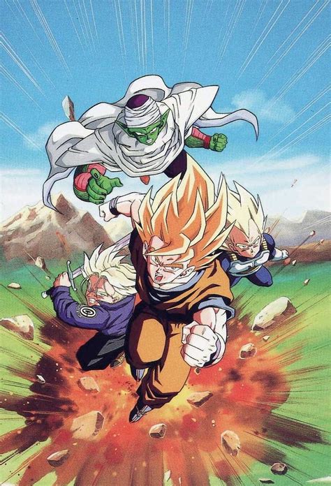 The Dragon And Gohan Fighting Over Each Other