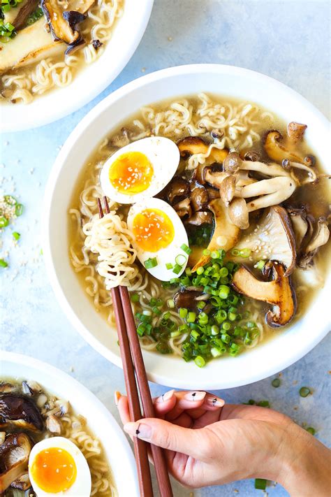 This miso ramen soup tastes much better than the. Mushroom Ramen Noodle Recipe - Damn Delicious