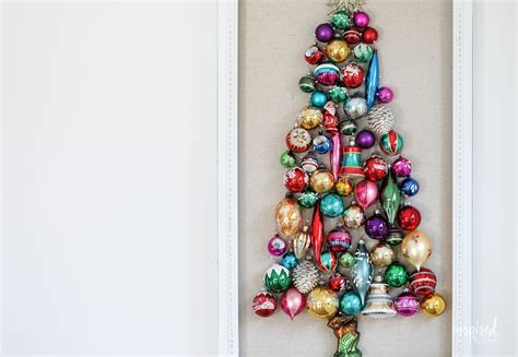 Diy Vintage Ornament Wall Decor Tree Christmas Craft Idea
