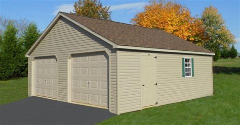 24x24 Garages For Sale Cost For Prefab Site Built Garages Options