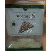 Publix Mozzarella Fancy Shredded Cheese: Calories ...