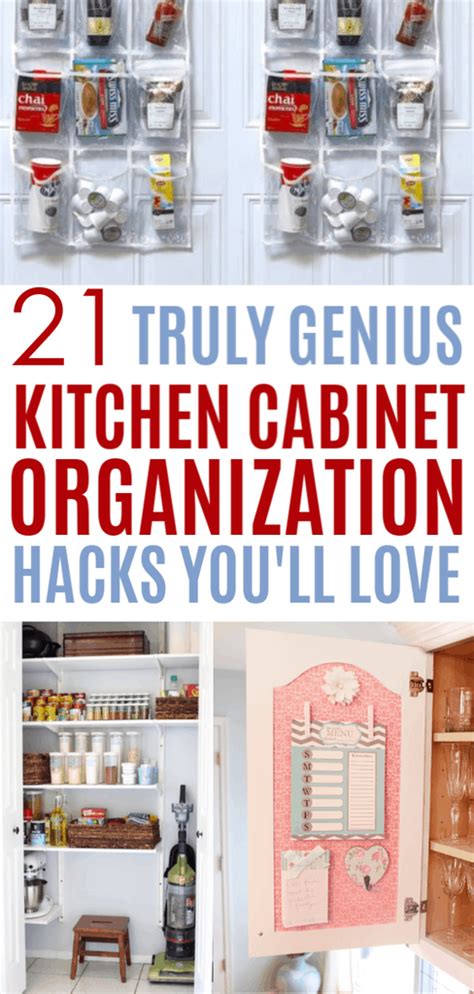 As someone who desperately needed to organize their bathroom, this product became very helpful. 21 Ways To Organize Kitchen Cabinets You'll Kick Yourself ...