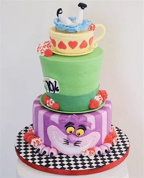 Food Ville Homemade Alice In Wonderland Cake