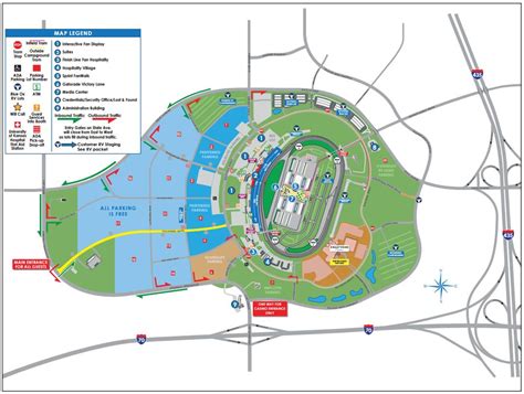 Kansas Speedway Parking Map Hyde Park Chicago Map