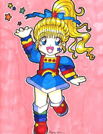 Rainbow Brite In Anime Style By Gypsychilde On Deviantart Rainbow Brite