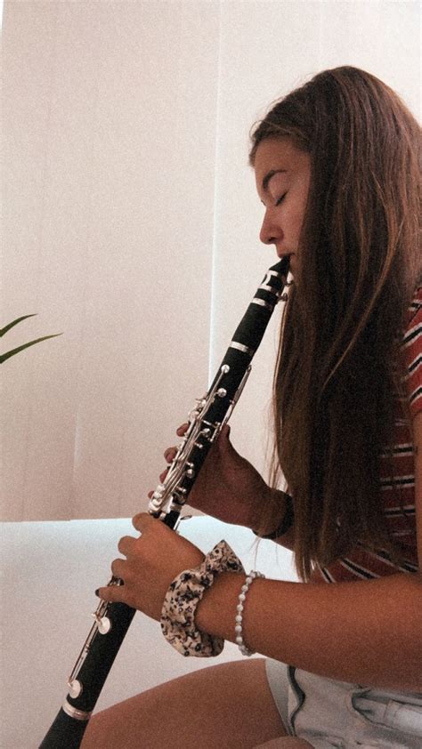 Girl Playing The Clarinet Clarinet Photography Clarinet