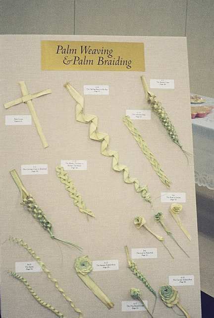 St Mary Parish Palm Sunday Palm Cross Catholic Crafts