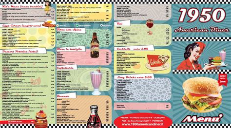 Ideas for your next dinner party menu. Calaméo - 1950 american diner - menu