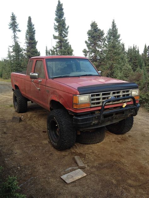 1989 Ford Ranger Rolling On 33x1250x15 Timberline Mts Ford