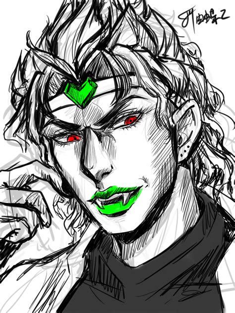 Dio Sketch By Cacahuate16 On Deviantart