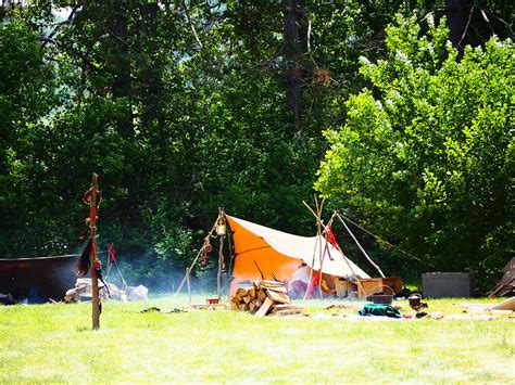Native Camp Photograph By Mark Ball