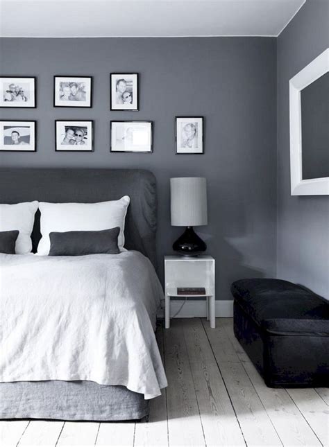 25 Awesome Bedroom Design With Gray Wall Ideas Gray