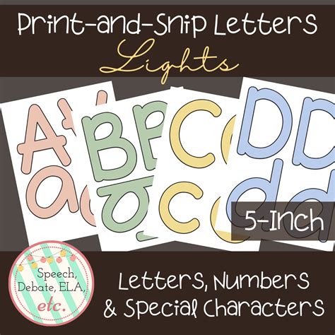 1.5 In Printable Letters
