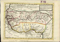 This 1747 map of negroland (west africa) identifies the area above the slave coast as the. Ancient map from 1747 showing the tribe of Judah on West Coast of Africa | Hebrew: My People, a ...